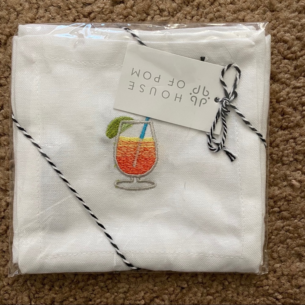 Assorted emoji cocktail napkin (set/5)